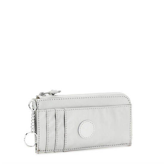 Kipling Dafni Metallic Wallet Pénztárca Titán | HU 2174IL